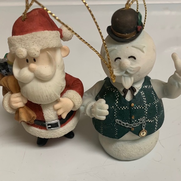 Other - Santa & Frosty Christmas Ornaments